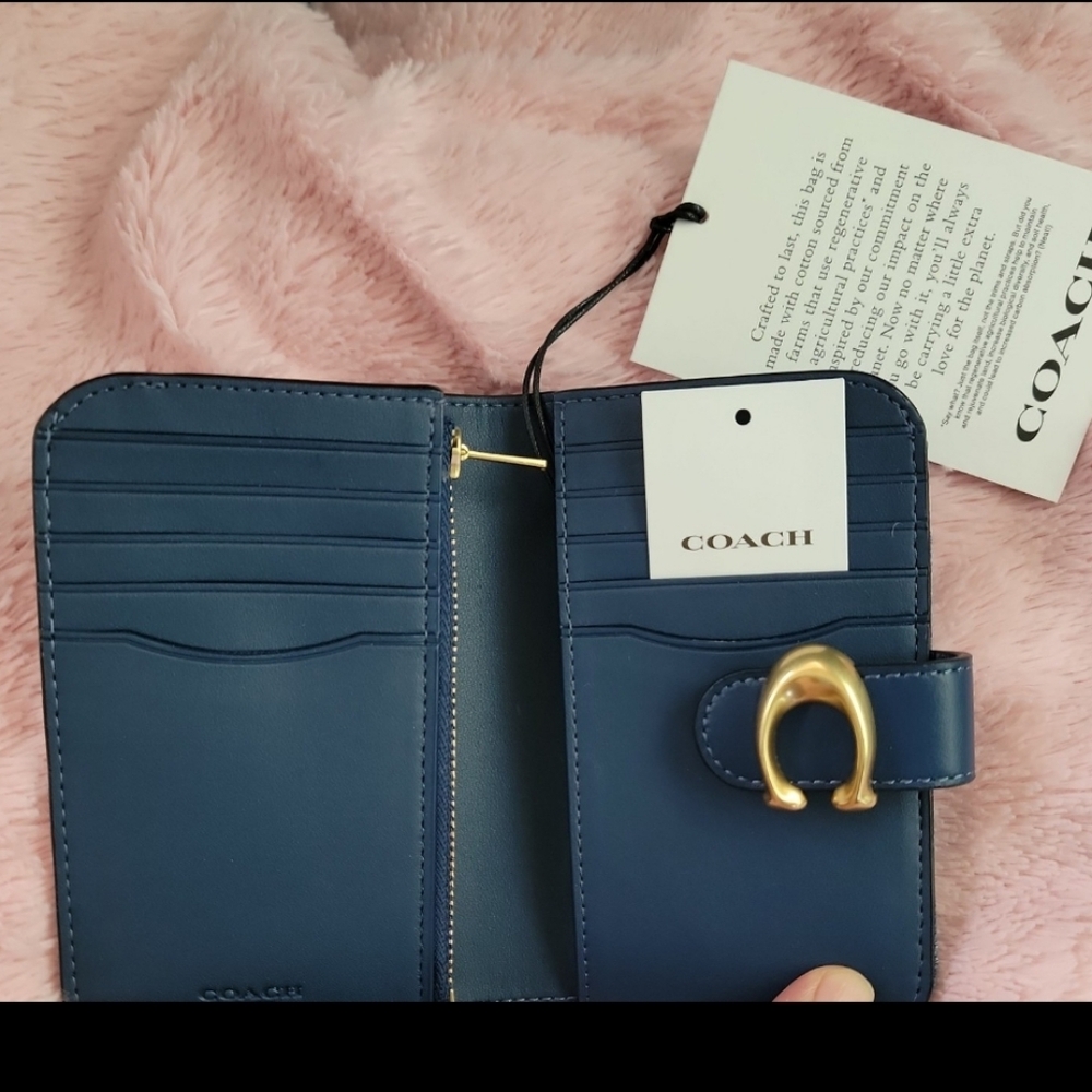 Coach Tabby Denim Wallet - Picture 8 of 12